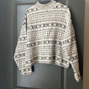Knitted sweater-VINTAGE